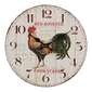 Cooper & Co Rooster Wall Clock Red 34 cm