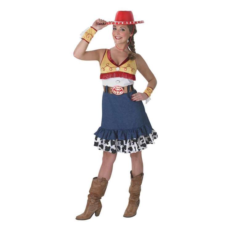 Disney Toy Story Jessie Adult Costume Multicoloured Small