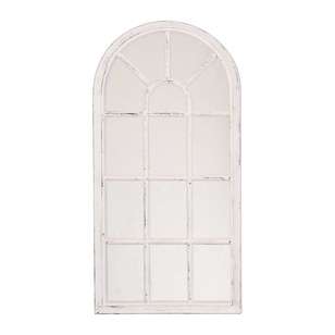 Cooper & Co Summer Life Arched Mirror Distressed White 35 x 70 cm