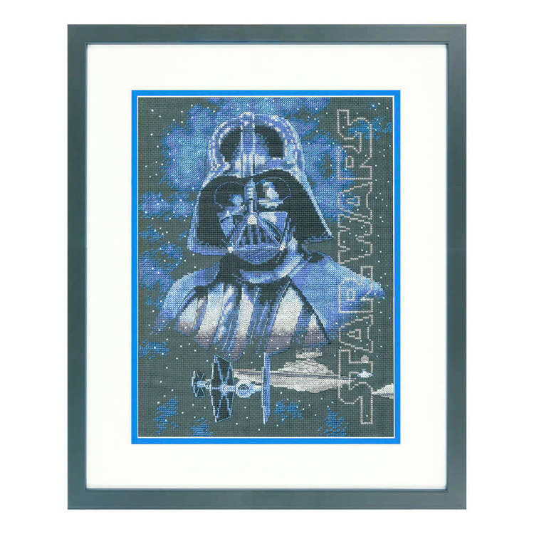 Dimensions Star Wars Darth Vader Cross Stitch Kit Multicoloured 23 x 30 cm