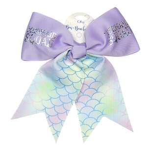 Mermaid Squad Cheer Hair Bow Multicoloured