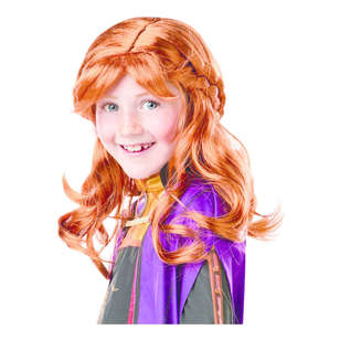 Disney Frozen 2 Anna Kids Wig Multicoloured Child