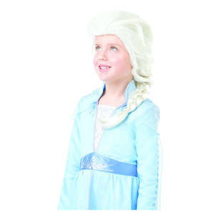 Disney Frozen 2 Elsa Kids Wig Multicoloured Child