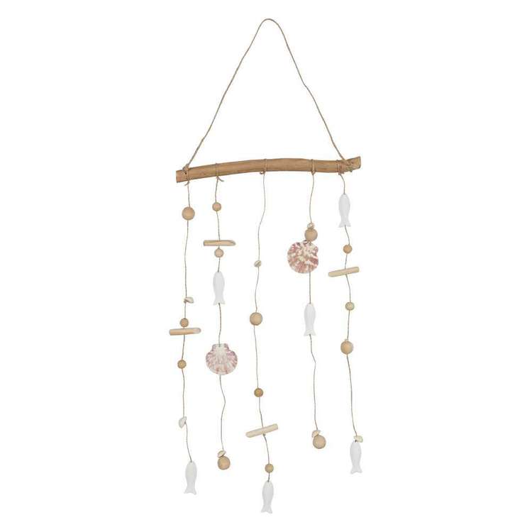 Ombre Home Weathered Coastal Shell Wall Hanging