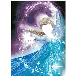 Diamond Dotz Elsa Magic Kit Multicoloured 58 x 80 cm