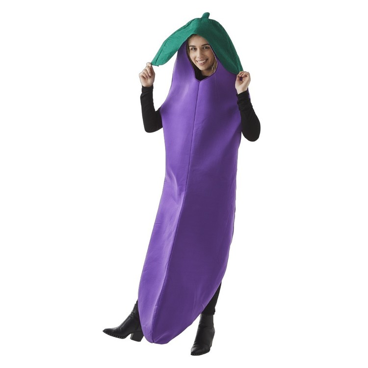 Spartys Eggplant Costume
