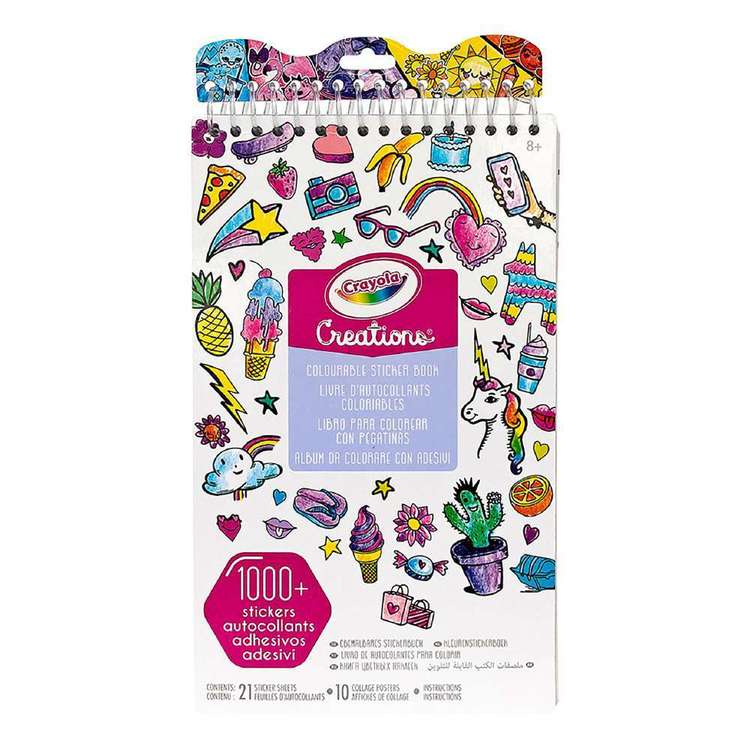 Crayola Color Your Own! Sticker Book
