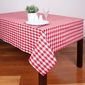 Dine By Ladelle Roxby Check Tablecloth Red