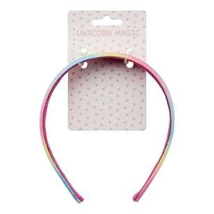 Unicorn Magic Rainbow Headband Multicoloured