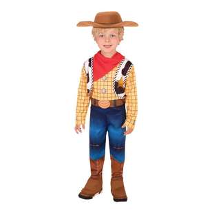 Disney Woody Cowboy Toddler Costume Blue & Brown Toddler