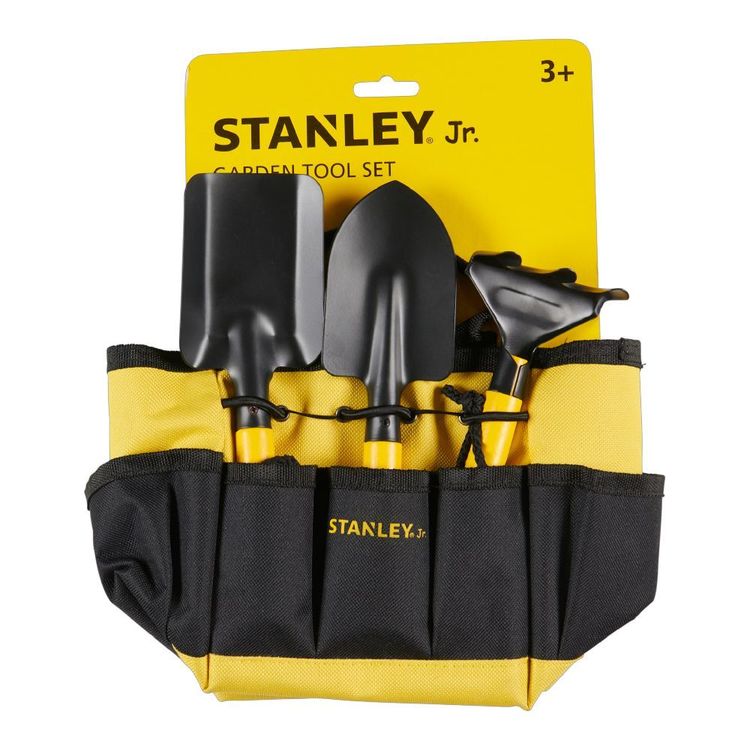Stanley Garden Hand Tool 4 Pack Black & Yellow