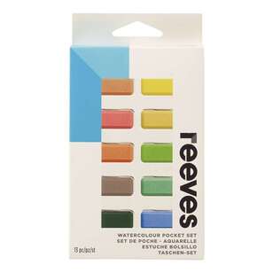 Reeves Watercolour Pocket Set Multicoloured