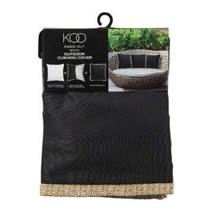 KOO Bondi Outdoor Cushion Cover Charcoal 45 x 45 cm