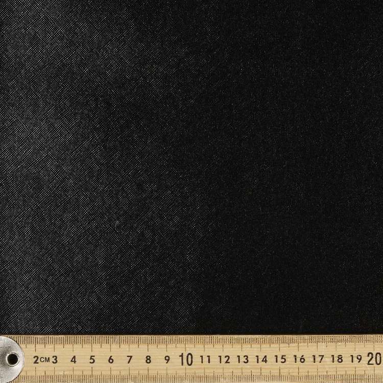 Leatherlook Fabric Collection #1 4 Black 60 cm