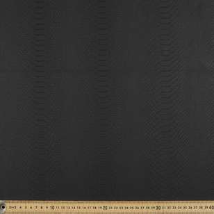 Leatherlook Fabric Collection #5 7 Black 60 cm