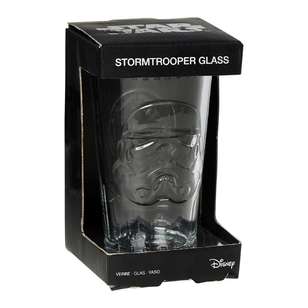 Star Wars Stormtrooper Shaped Glass Multicoloured