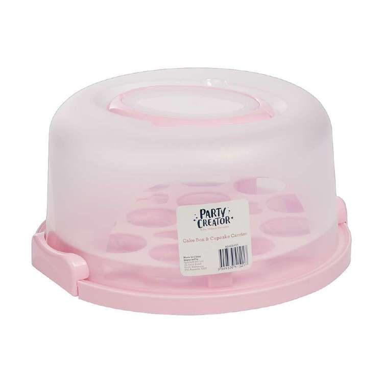 Party Creator Round Cake Box & Cupcake Carrier