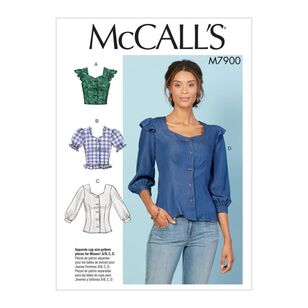 McCall's Pattern M7900 Misses' Tops