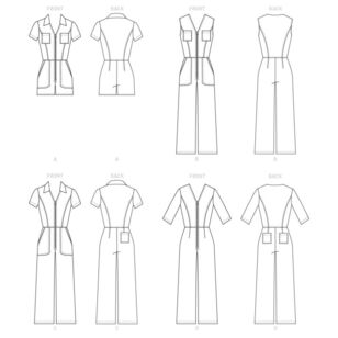 McCall s M7908 Misses Petite Jumpsuits Pattern 6 14 Paper mccall-s-m7908-misses-petite-jumpsuits-pattern-6-14-paper