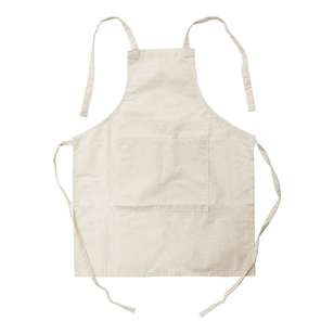 Crafters Choice Calico Craft Child Apron Natural
