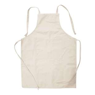 Crafters Choice Calico Craft Adult Apron Natural 54 x 77 cm