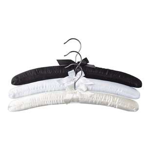 Coat Hangers 3 Pack Ivory, Black & White 38 cm