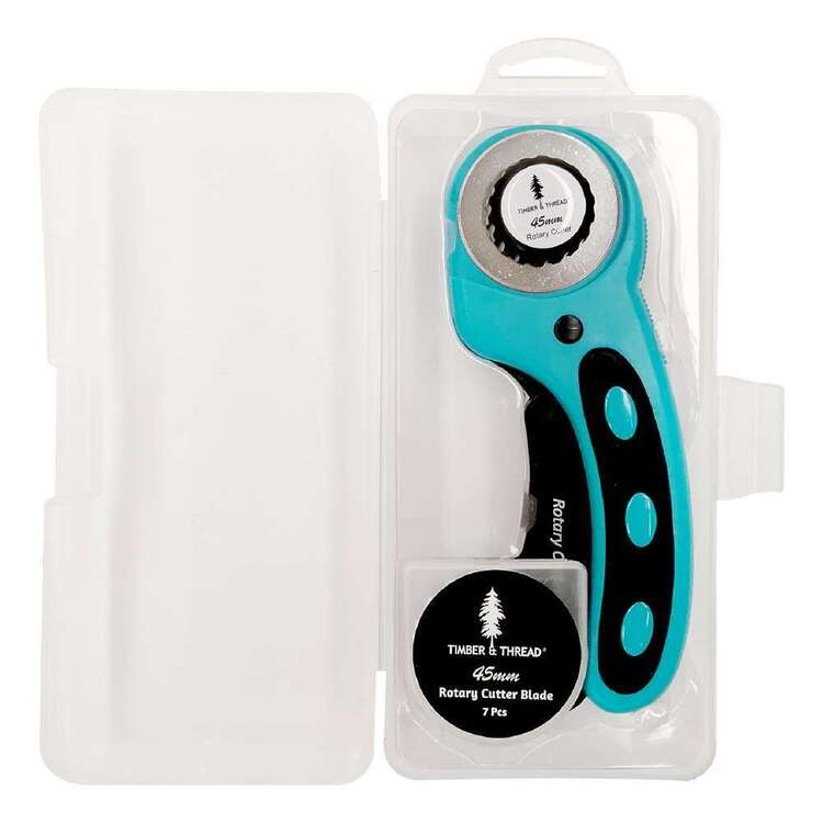 Timber & Thread Rotary Cutter Blue