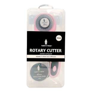 Timber & Thread Rotary Cutter Pink