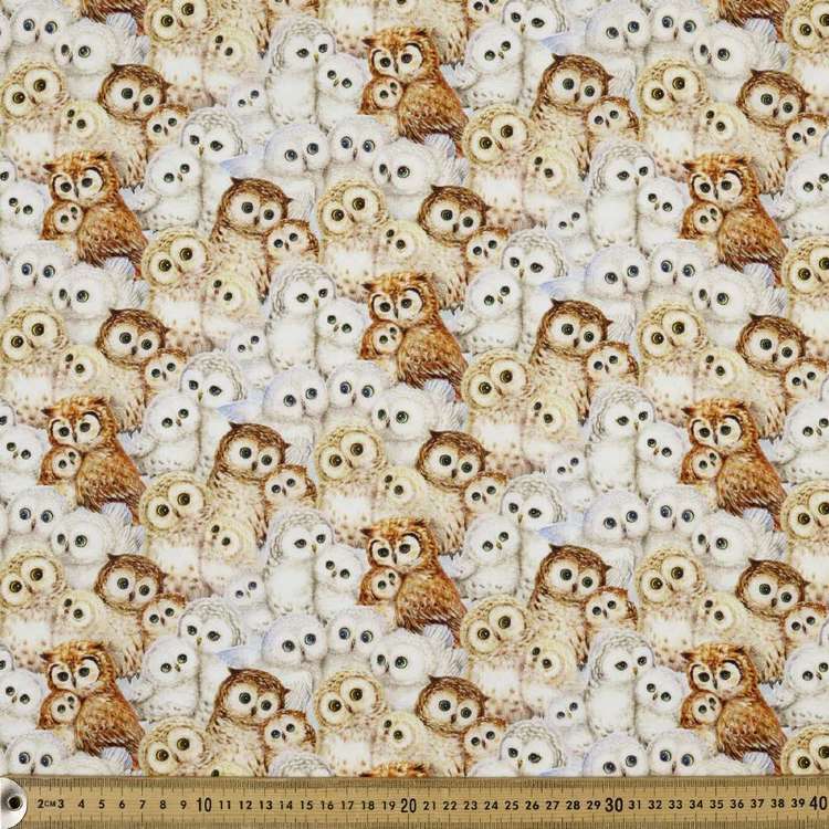 Studio E Epic Owls Packed Owls Cotton Fabric