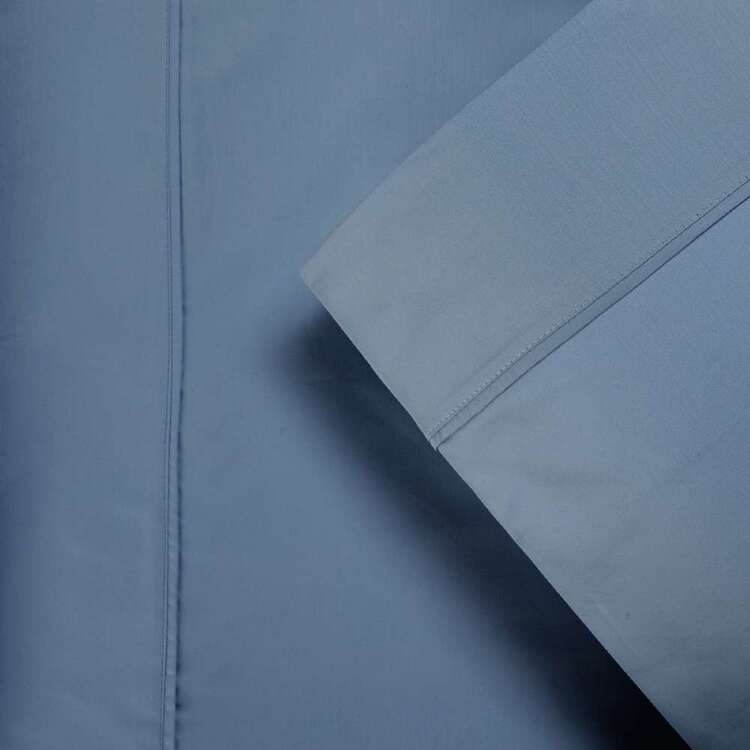 Logan & Mason 1000 Thread Count Fitted Sheet Chambray