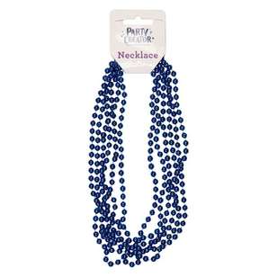 Party Creator Bead Necklace Blue