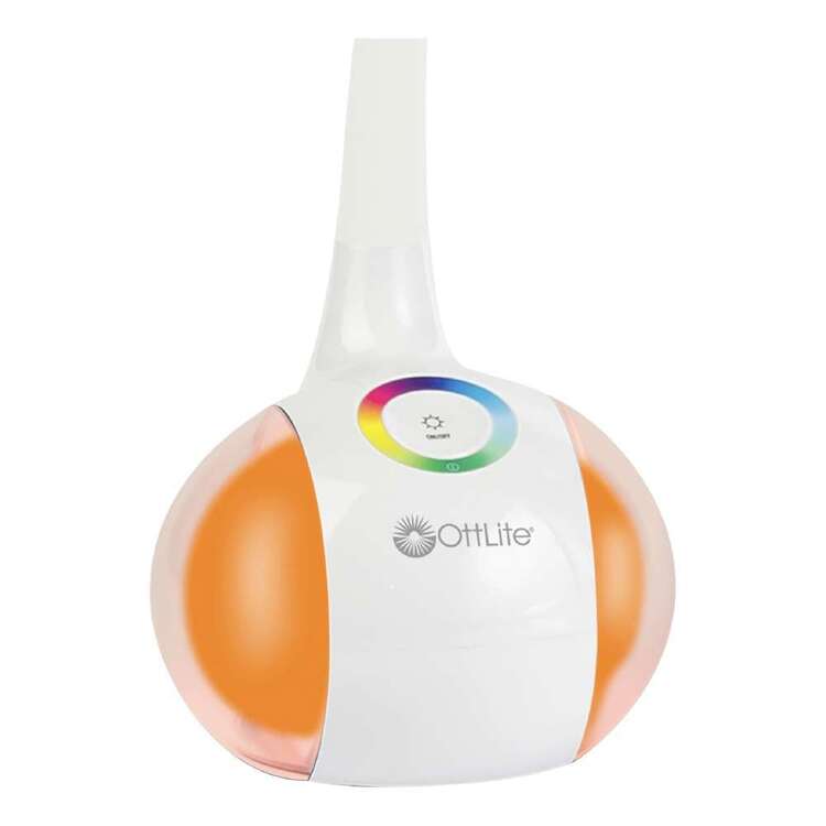 OttLite LED Lamp with Colour Changing Base Multicoloured