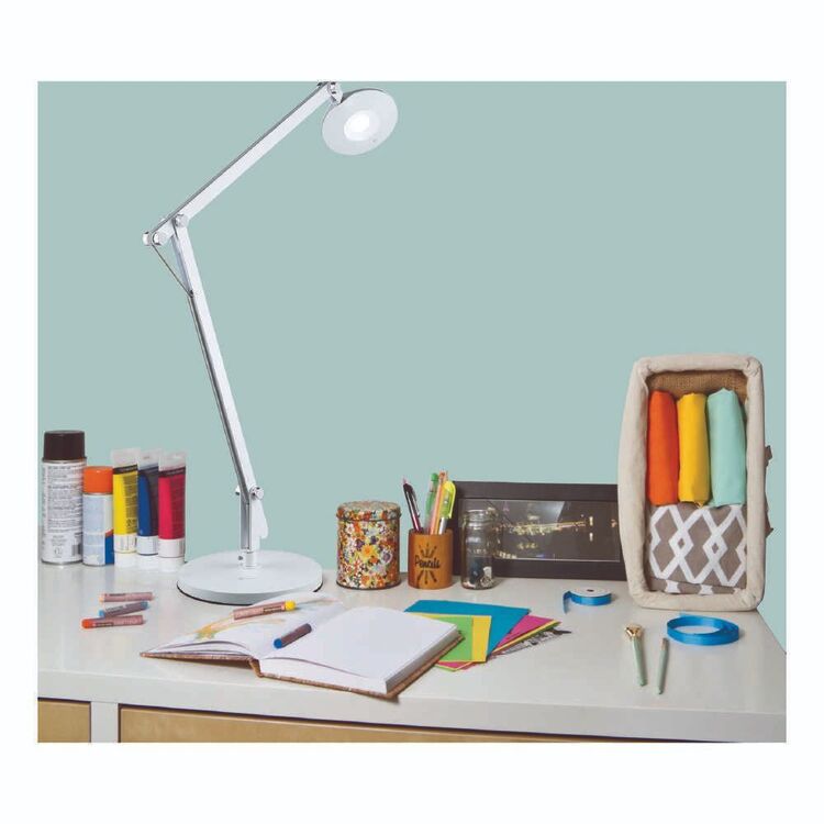 OttLite LED Crane Desk Lamp Multicoloured