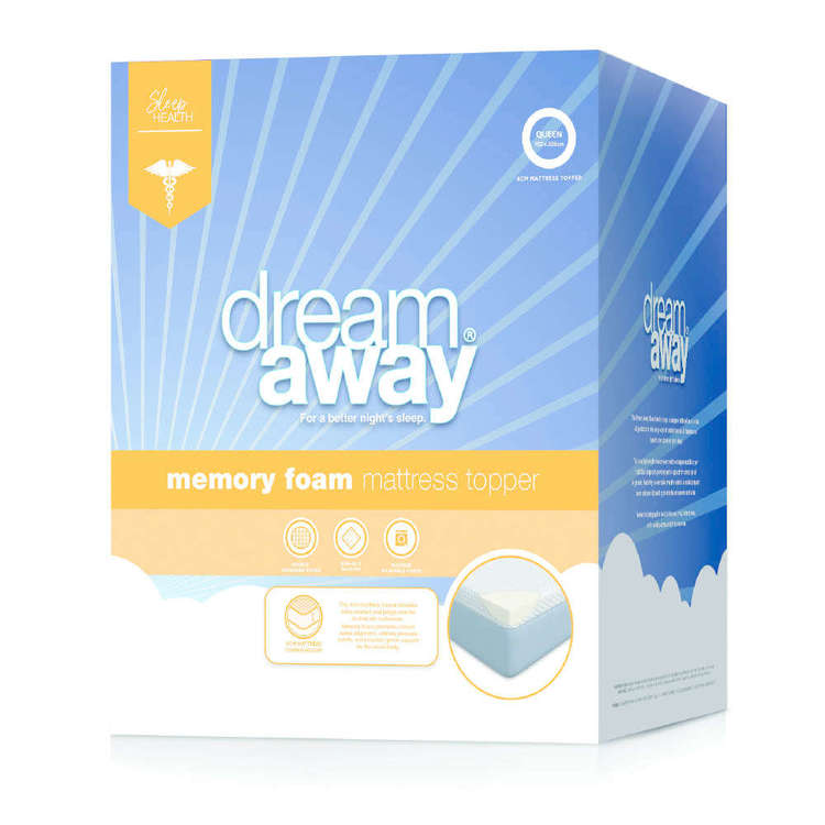 Dream Away Memory Foam Topper