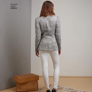 Simplicity Sewing Pattern S8844 Misses'/Miss Petite Unlined Blazer