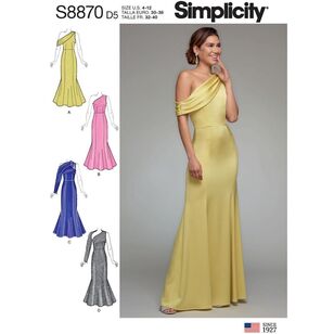 Simplicity Sewing Pattern S8870 Misses'/Miss Petite Dress