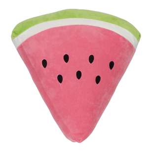 Kids House Watermelon Shaped Cushion Pink