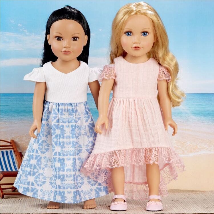 Simplicity Sewing Pattern S8903 18" Doll Clothes White One Size