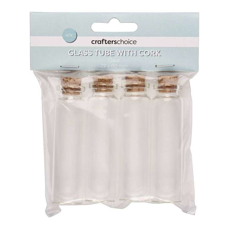 Crafters Choice Glass Tube With Cork
