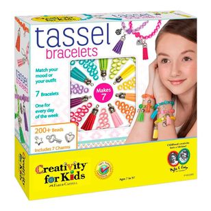 Creativity For Kids Tassel Bracelets Multicoloured
