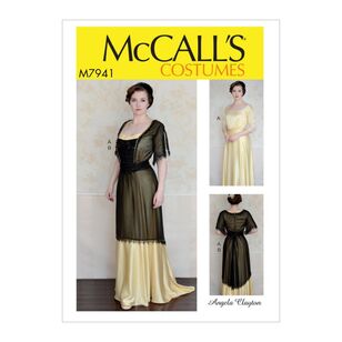 McCall's Pattern M7941 Angela Clayton Misses' Costume
