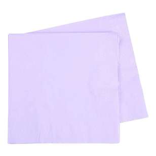 Five Star Lunch Napkin 40 Pack Lilac 33 cm