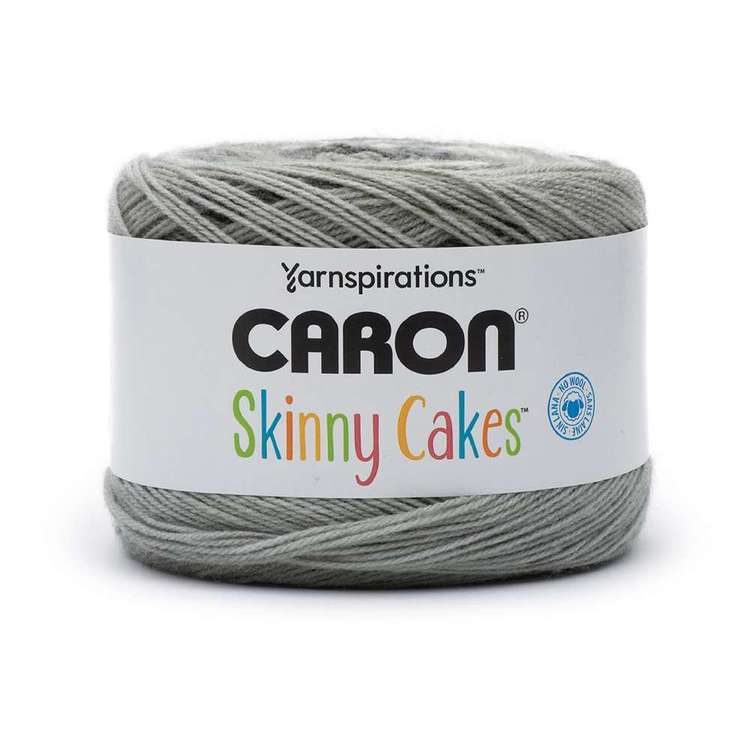 Caron Skinny Cake Acrylic Yarn 08 Baked Alaska 250 g
