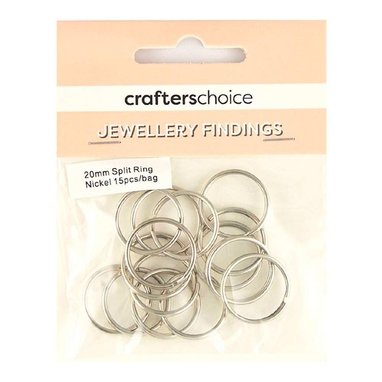 Crafters Choice Split Ring 15 Pack