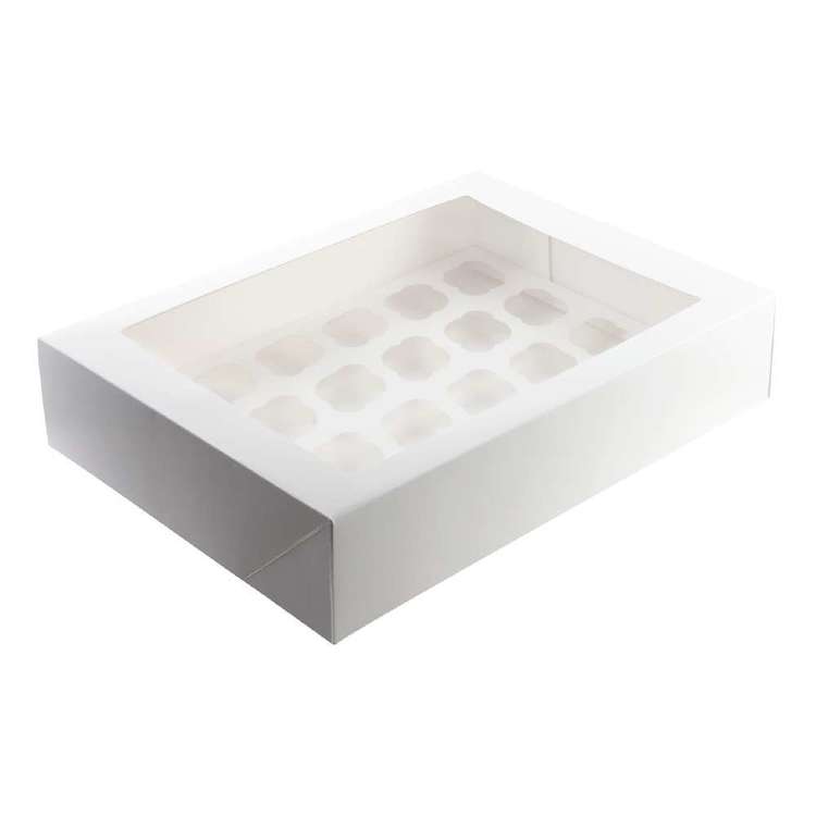 Mondo Cupcake Box White