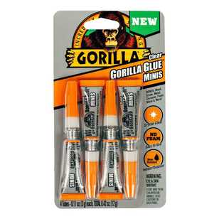 Gorilla Glue Minis Clear 3g 4 Pack Clear