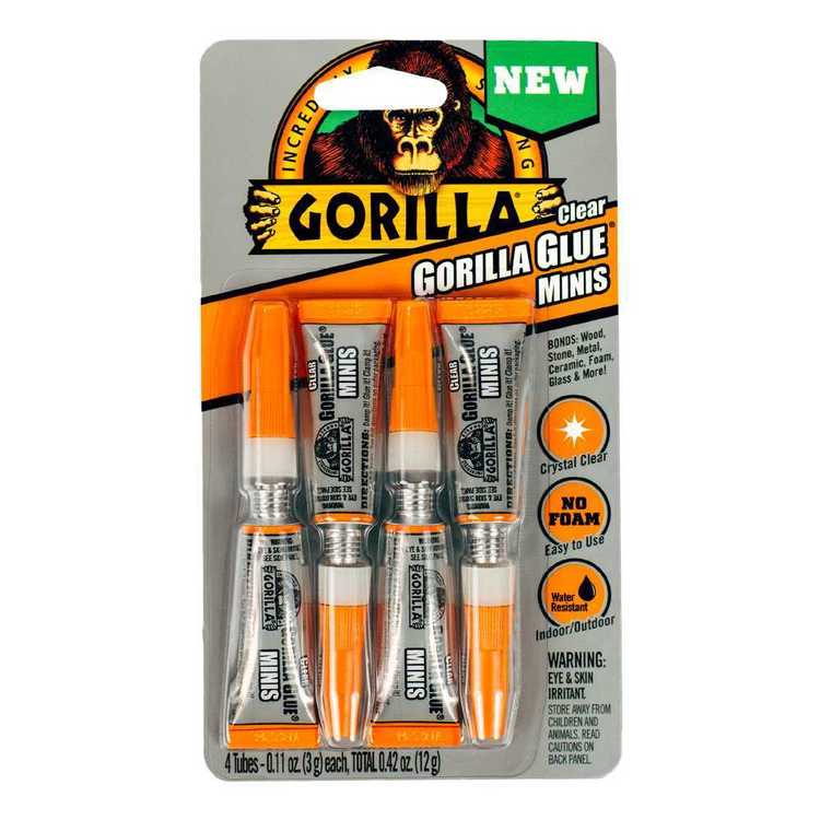 Gorilla Glue Minis Clear 3g 4 Pack