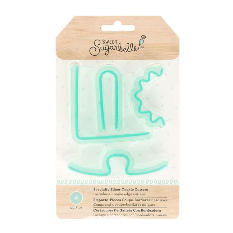 American Crafts Sweet Sugarbelle Specialty Edger Cutters 4 Pack