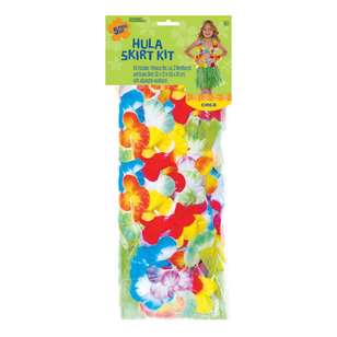 Amscan Luau Hula Skirt Kit Multicoloured Child