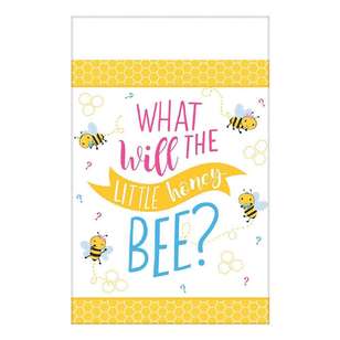 Amscan What Will It Bee? Paper Tablecover Multicoloured